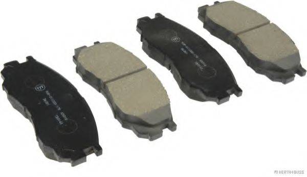 Комплект тормозных колодок, дисковый тормоз HERTH+BUSS JAKOPARTS J3605035 Комплект тормозных колодок, дисковый тормоз HERTH+BUSS JAKOPARTS J3605035