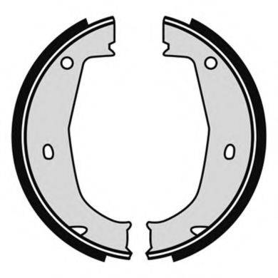Комплект тормозных колодок, стояночная тормозная система BREMBO S 06 508 Комплект тормозных колодок, стояночная тормозная система BREMBO S 06 508