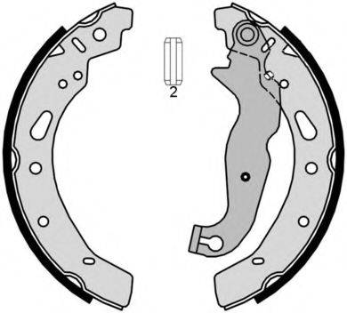 Комплект тормозных колодок BREMBO S 24 540 Комплект тормозных колодок BREMBO S 24 540