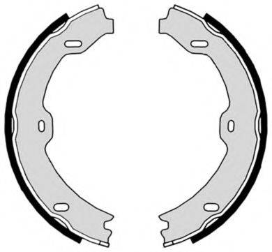 Комплект тормозных колодок, стояночная тормозная система BREMBO S 50 519 Комплект тормозных колодок, стояночная тормозная система BREMBO S 50 519