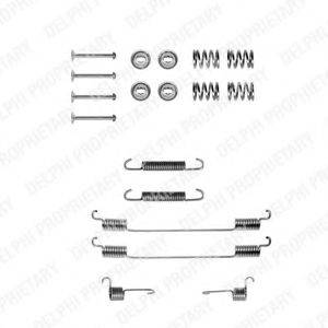 Комплектующие, тормозная колодка DELPHI LY1122 Комплектующие, тормозная колодка DELPHI LY1122