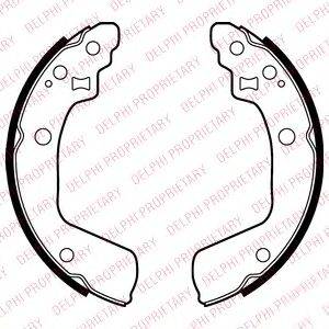 Комплект тормозных колодок DELPHI LS2046