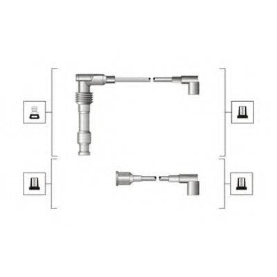 Комплект проводов зажигания MAGNETI MARELLI 941319170085 Комплект проводов зажигания MAGNETI MARELLI 941319170085